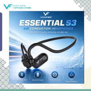 Vinnfier VF ESSENTIAL S3 Air Conduction Bluetooth V6.0 Open-Ear Sports Headphones running earphones