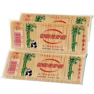 Ready Stock! Premium Bamboo Toothpicks – Smooth Durable Hygienic Double-Pointed Design