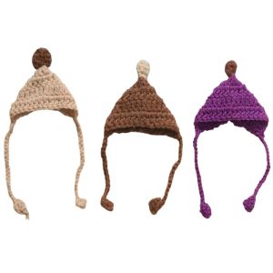 YOUSHI TOP Thời trang Mũ đan mini Màu kẹo Dễ thương Mũ mặc thường ngày Chất lượng cao Lông nhung Mũ búp bê động vật Phụ kiện búp bê