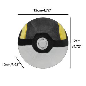 Master Ball Great Ball Ultra Ball Poké Ball Plush Toys Soft Stuffed Animals Cartoon Backpack Pendant Decoration Toy Birthday