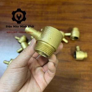 Khớp cút nối hồi trong chữ T 2HP 1HP| khớp chuyển đường hồi nước lắp đầu rửa áp lực phun thuốc dây đai dây curoa