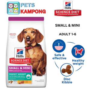 Hills Science Diet Canine Adult Small & Mini Perfect Weight 4lbs