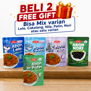 Abon Patin MPASI Bayi 6+ Bulan | Abon Ikan Patin Halus Tanpa MSG | Lauk Anak Praktis
