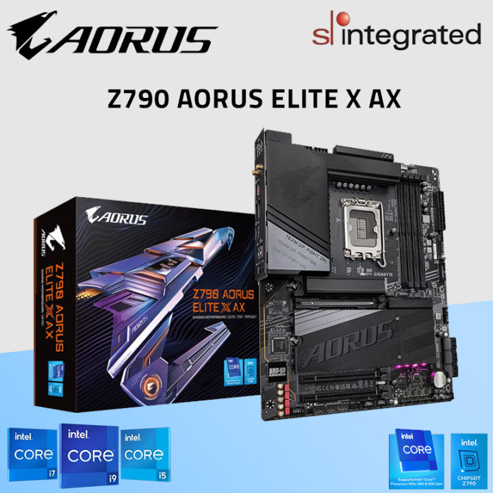 Gigabyte Z790 AORUS ELITE X AX DDR5 ATX LGA1700 Gaming Motherboard ...