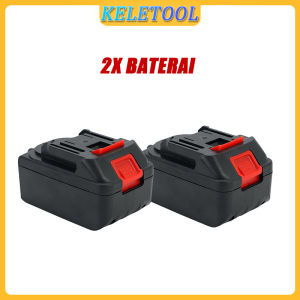 Pemangkas Pagar Elektrik 2 IN 1 Tanpa Kabel Mesin Pemotong Rumput Penyiangan Semak Rumah Tangga Pemangkasan Mesin Pemotong Rumput Perkakas Taman Baterai 21V