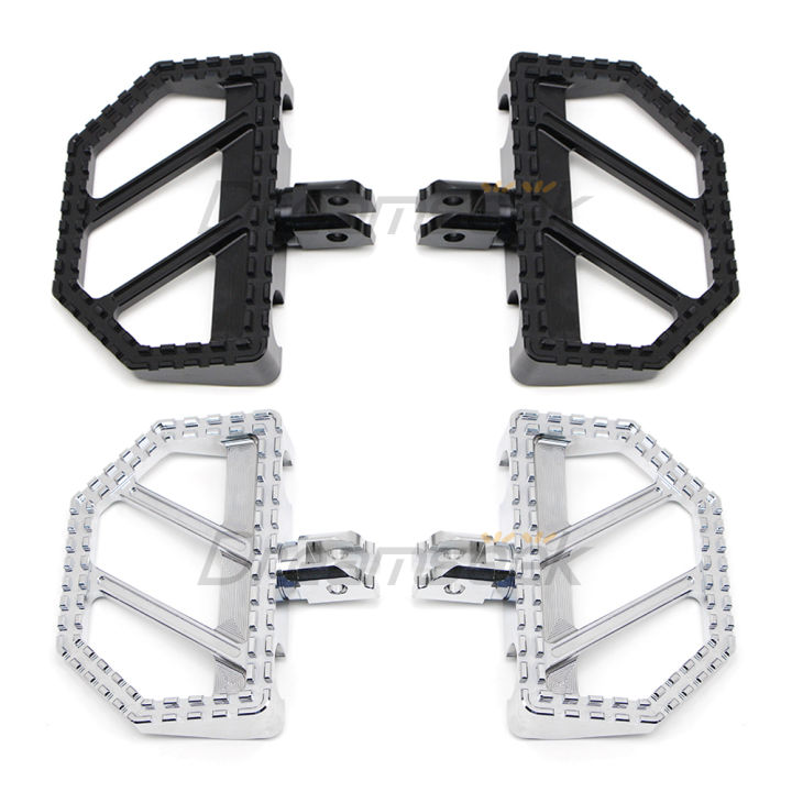 Rider Wide Footpegs Foot Pedal Rest for Harley Softail FXBR Low Rider ...
