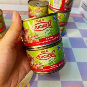 Pate lon KUCINTA cho mèo - lon 150gr thức ăn cho mèo mọi lứa tuổi