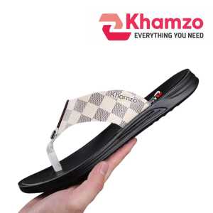 Sandal Kulit Pria Casual Import Premium Khamzo K07 Sandal Japit