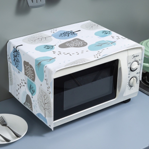 Waterproof Microwave Oven Covers Grease Proofing Storage Bag Pockets Dust Covers Kitchen Decoration
