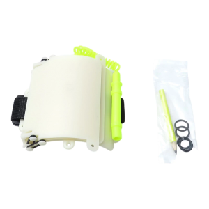 Underwater Writing Slates Board Diving Wordpad Gear Board With Swivels Clip And Pencil for Water Sports Diving Swimming