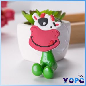 YP Cute Cartoon Animal Bathroom Plastic Toothbrush Holder