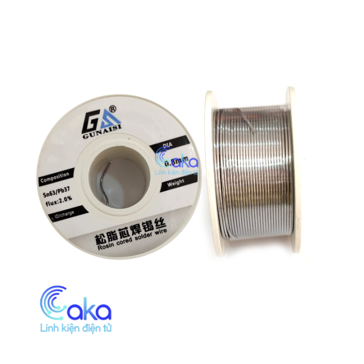 Thiếc Hàn 0.8mm 50g Sn63Pb37 – Dây Hàn Solder Wire Chất Lượng Cao ...