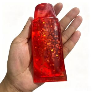 PENGY Glitter Star Toothpaste Squishy Toy Shapeable Sensory Squishy Toy Children Soft Elastic Facial Cleanser Fidget Kids  Adults