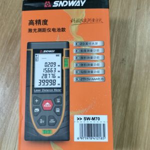 Thước Đo Khoảng Cách Laser SNDway 50M/70M/100M Tiêu Chuẩn IP54 Giúp Chống Bụi Đèn Led Định Hướng Tiết Kiệm Thời Gian