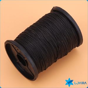 LoviRa 50m Nylon Thread Durable Flat Hand Stitching Handicraft Cord Width 0.6mm