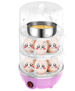 Multifunctional Electric Steamer 3 Layer stainless Tray Egg Boiler Cooker Steamer Siopao Siomai KMV Trading