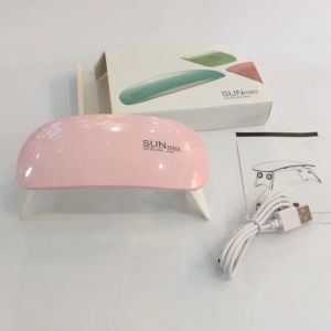 WARNA PINK&WHITE SUN LED MINI /PENGERING UNTUK NAIL ART / SUN LED PENGERING KUTEK UV