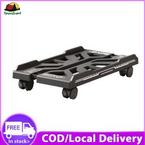 【Fast delivery】 Adjustable Under Desk CPU Stand for Gaming and Office Use Heavy Duty Steel Black