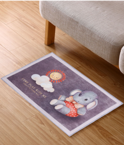[anghome] cartoon design doormat Anti slip mat Microfiber doormat MAKAPAL