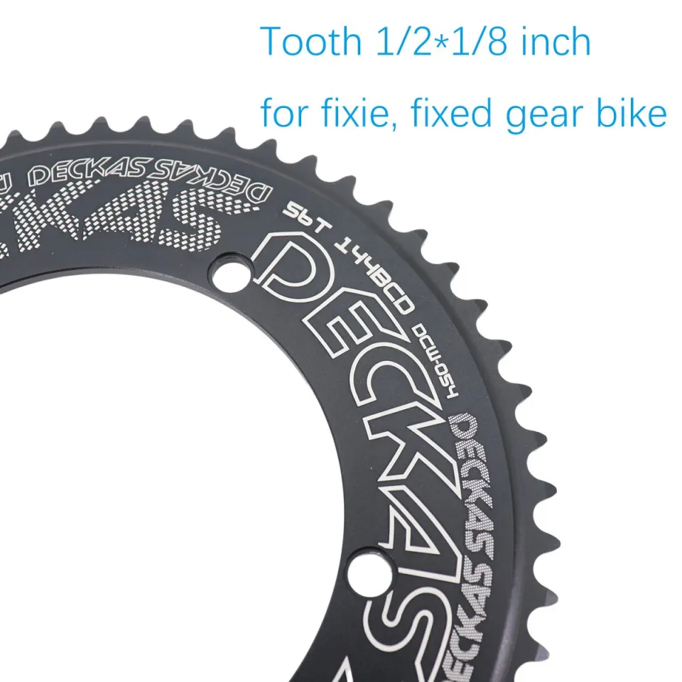 Deckas 144BCD Chainring Fixed Gear fixie Round Chain ring Track