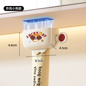 Wallmounted magnetic toothpaste squeezer shelf for face wash