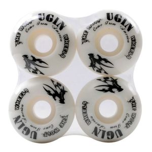 95A 52x30mm Skateboard Wheels High Resilient Anti Shock for Flat Skateboard Rough Grounds 4Pcs/Kit