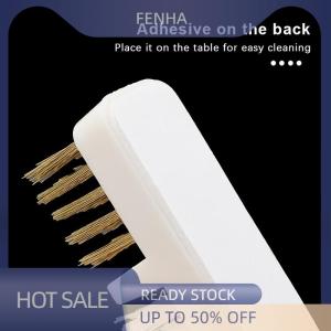 FENHA 1pcs Manicure Cutter Nail Drill Bit Cleaning Brush Copper Wire Remove Dust Clean Soft Hard Drill Grinding Head Cleaner Tools