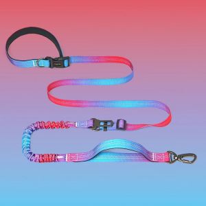 Retractable Hands-Free Reflective Dog Leash Multifunctional Crossbody Running Dog Leash for Walking Jogging Training Pets2026