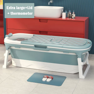 【Bathtub】Bath Barrel Adult Foldable Bath Tub Household Child Adult Folding Bathtub / Fireheart