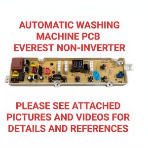 B100M500GX Everest Automatic Washing Machine PCB for Non-Inverter Type - Replacement Control Board