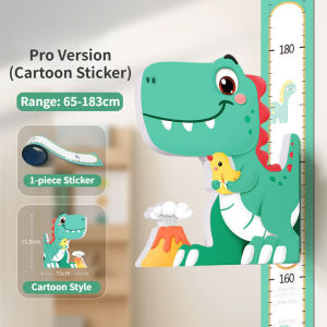 Height Wall Sticker Magnetic Kid Height Growth Chart Measure Wall Sticker 3D Removeable Wall Sticker