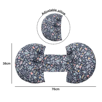 Pregnancy Pillow 2 In 1 Set Maternity Support Cushion For Pregnant Woman U-Shaped Belly Support Multifunctional Pillow
