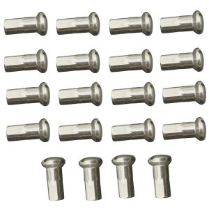 FPOTSK Bike Part 14G Road Bike Silver Mountain Bike Spoke Bolt Bicycle Spoke Nipples Spoke Screw Cycling Spokes Nipples Spoke Cap