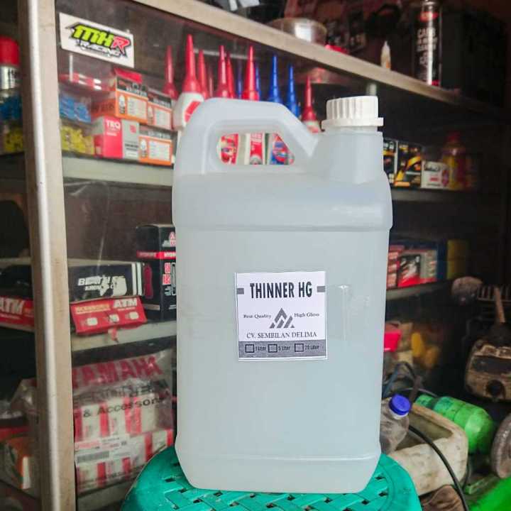 Thinner HG High Gloss Pengencer Cat 5 Liter