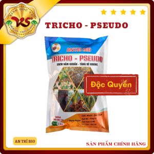 TRICHO PSEUDO : Phòng trừ và ngăn ngừa nấm khuẩn gây hại cây trồng: bệnh trên lá và rễ thân cây - gói 1kg
