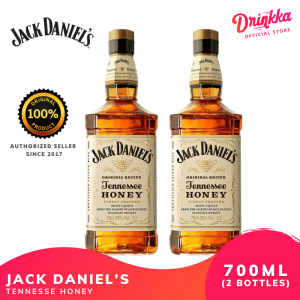 Jack Daniels Tennessee Honey Whiskey 700ml (2 Bottles) | Drinkka