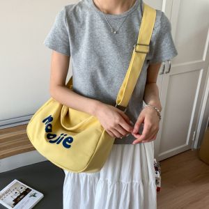 CAN COOK Đơn giản Túi xách nữ Canvas Thư Túi đi làm Thời trang Giải trí Túi đeo vai đơn Hàng ngày