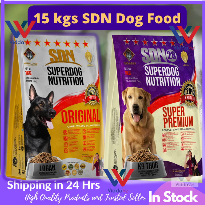 15 kilos Super Dog Nutrition SDN Concentrated Dog Food For Dogs 15