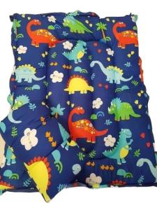 ที่นอนเด็กอนุบาล ที่นอนปิคนิค สำหรับไปโรงเรียน ลายการ์ตูน มีที่สะพาย แบบหนานุ่มพิเศษ ซักสีไม่ตก ไม่เป็นขุย