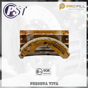 PST Brake Shoe 04495-18R01 (K0804) Rear - Perodua Viva 2007-14