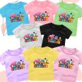 BAJU ANAK CEWEK KARAKTER POCOYO 1-12TAHUN KAOS ANAK CEWEK BAJU KARAKTER T-HSIRT ANAK COWOK/CEWEK WARNA. 