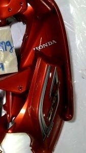 เปลือกมอเตอร์ไซร์รุ่นดรีมซุปเปอร์คัพ สีส้มแก้ว เปลือกงาน ABS เปลืกงานสนิท ติดสติกเกอร์ให้พร้อม