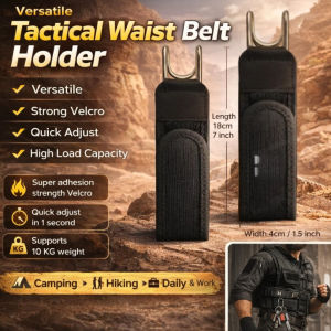 Multi-Functional No Buckle Elastic Belts Velcro Fastener Tactical Belt Adjustable Training Velcro Workwear Belt Outdoor Training Velcro Workwear Belt Fast Unlock