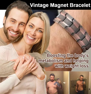 Red Copper Magnetic Therapy Bracelet  Enhance Vitality 99.9% Pure Copper Magnetic Therapy Bracelet