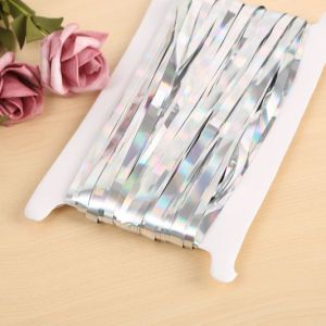 5Colorful Party supplies Happy Birthday Decoration Gold wire Rain foil curtain Birthday Party Wedding Anniversary Anniversary Background Decoration Design Photo props Boy Girl Baby Shower 2024