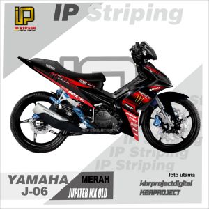 Striping JUPITER MX OLD - Sticker Striping Variasi List Yamaha JUPITER MX OLD.J-06 Design IP Striping