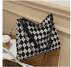 DBD10 tas tote bag wanita ada tali panjang