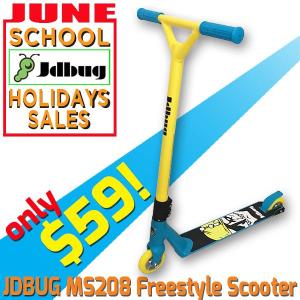 JDbug MS208P Freestyle Kick Scooter for children teens & adults