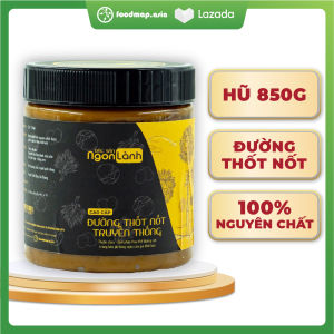Đường Thốt Nốt Truyền Thống An Giang Hũ Nhựa Tiện Lợi - 800-850GR - Đặc Sản Ngon Lành