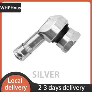 [COD] WHPHous Ship within 24 hours 1PCS Motorcycle Rim Tire Wheels Spare Parts Valve Elbow 90 Degree Angle Motorbike Wheel Tire Tubeless Valve Stems Rim Wheel Part